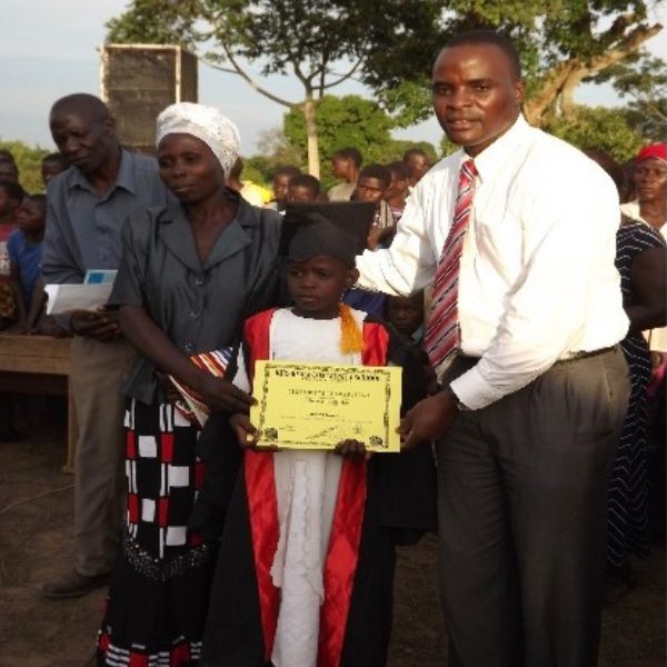 Kirerema primary school Graduation ceremony with Bishop Daniel Kisa